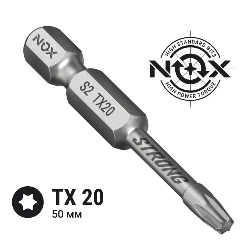 Бита NOX Strong Torx20 звёздочка 50 мм
