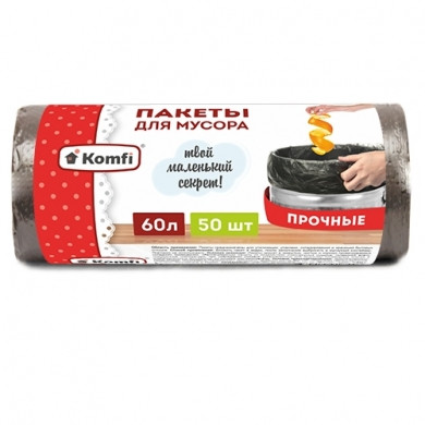 Мешки для мусора ПНД Komfi